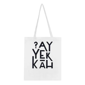 Totebag Hiding white